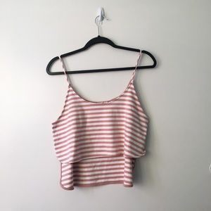 Urban Outfitters • Hi-Low Cropped Tank Top
